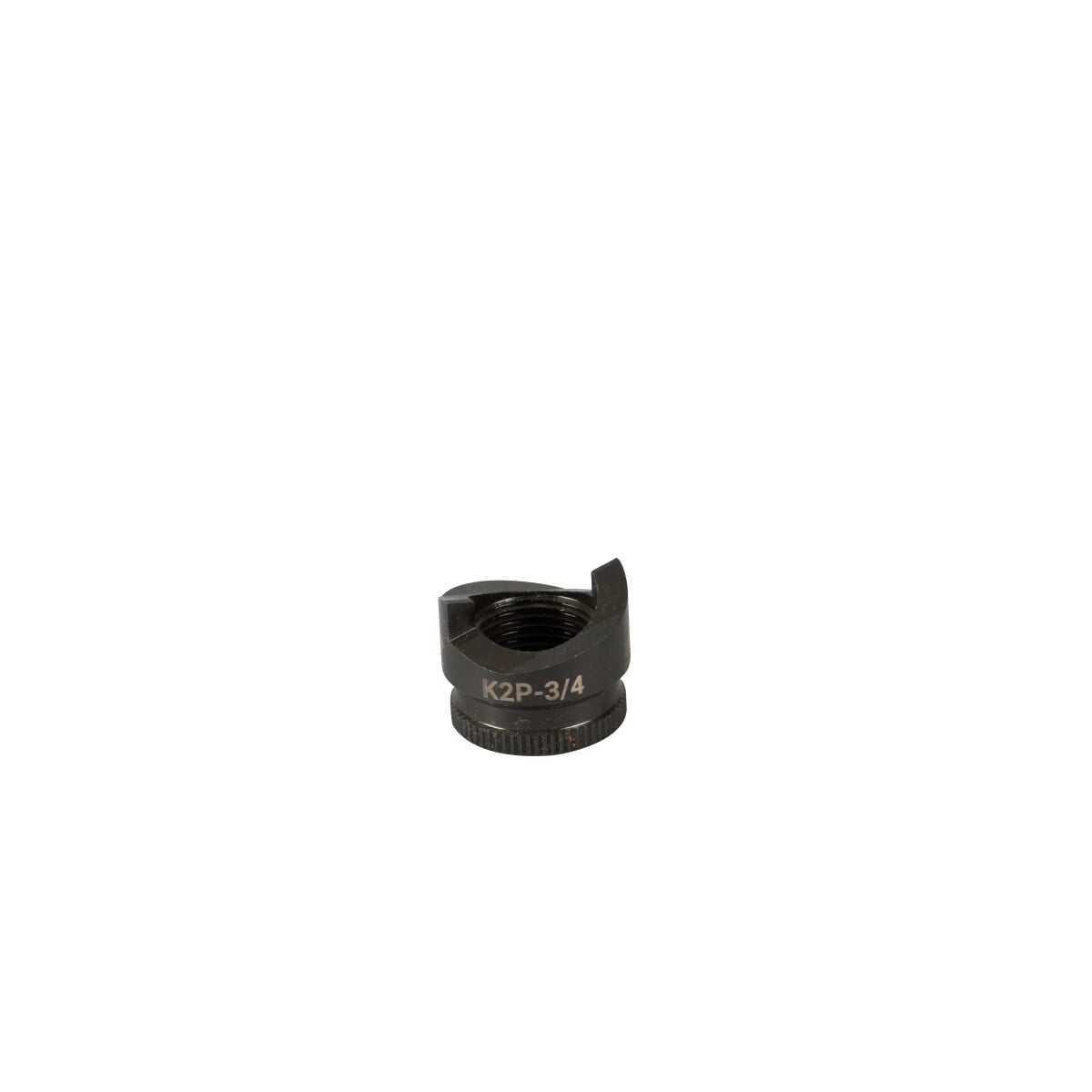 Unique punch profile splits slugs allowing for easy slug removal. Knurled edge for better grip.  Laser markings for quick part identification.  Made in USA.  Replaces 721-3/4