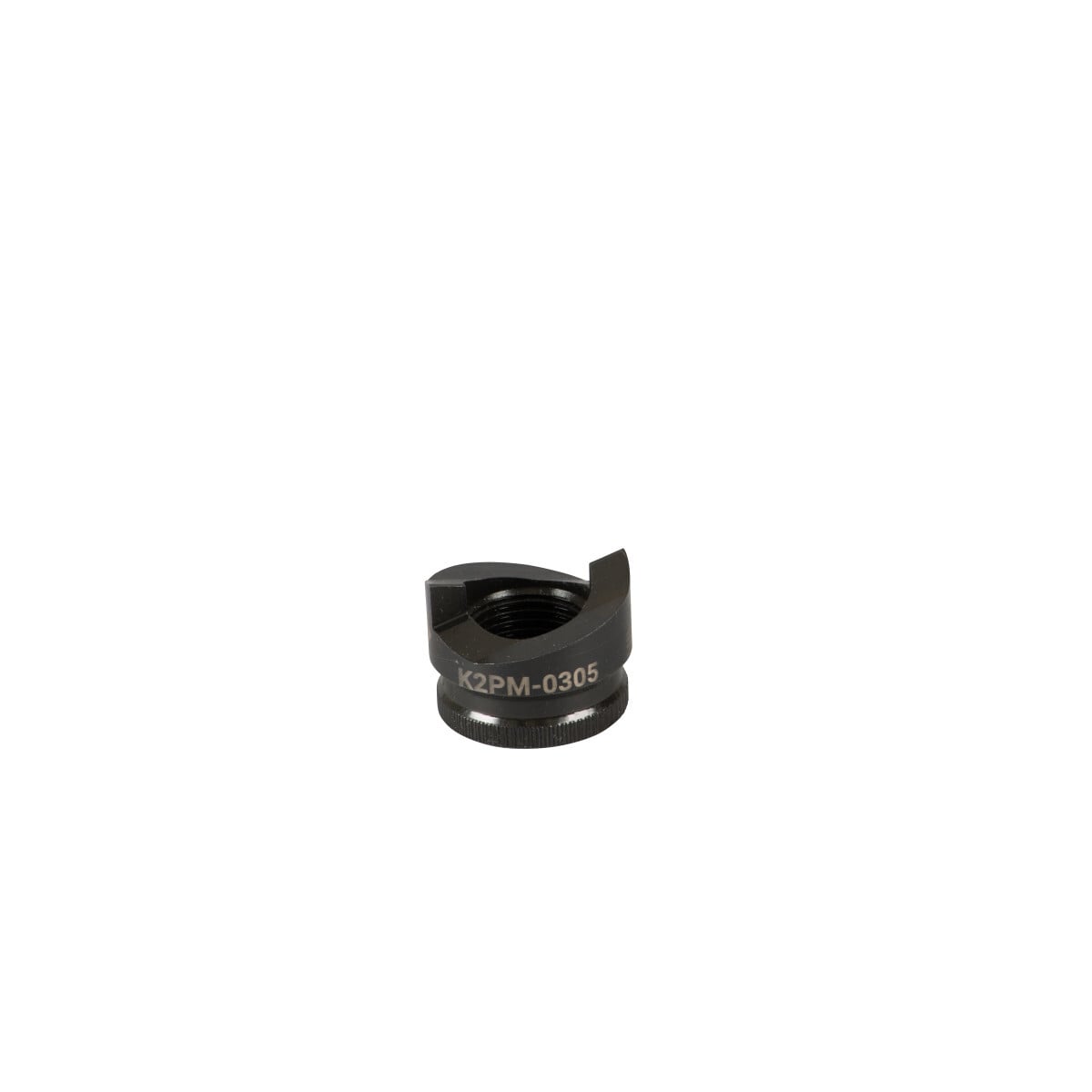 Unique punch profile splits slugs allowing for easy slug removal. Knurled edge for better grip.  Laser markings for quick part identification.  Made in USA.  Replaces 60237