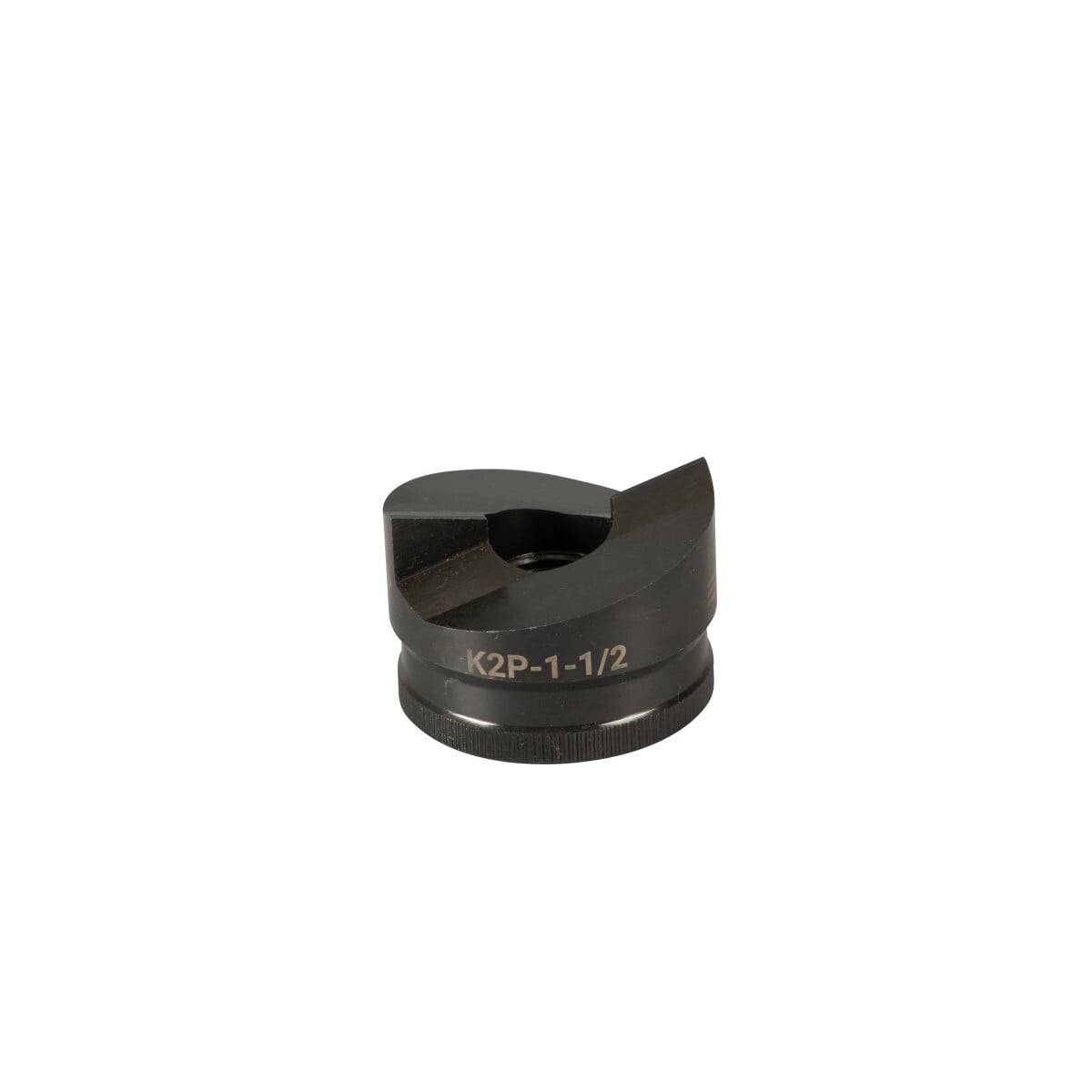 Unique punch profile splits slugs allowing for easy slug removal. Knurled edge for better grip.  Laser markings for quick part identification.  Made in USA.  Replaces 721-1-1/2P