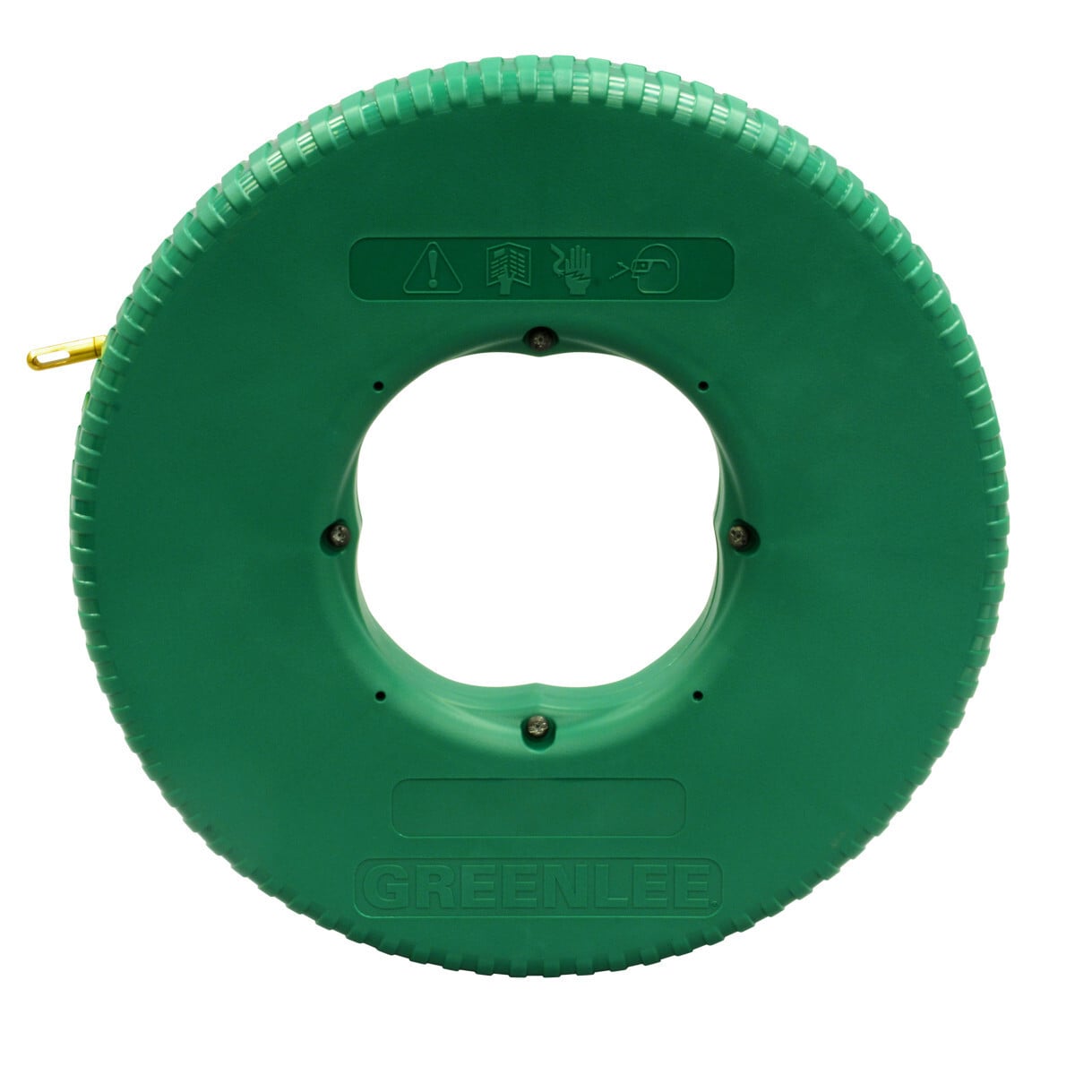 Free-spinning interior reel for faster fishing. Utilize secondary exit and set case on the ground to free-up both hands for fishing. Anti-bind design. Quick-change replacement reels. Fatigue strain reducing ergonomic case design. Bulk pack (qty 3)