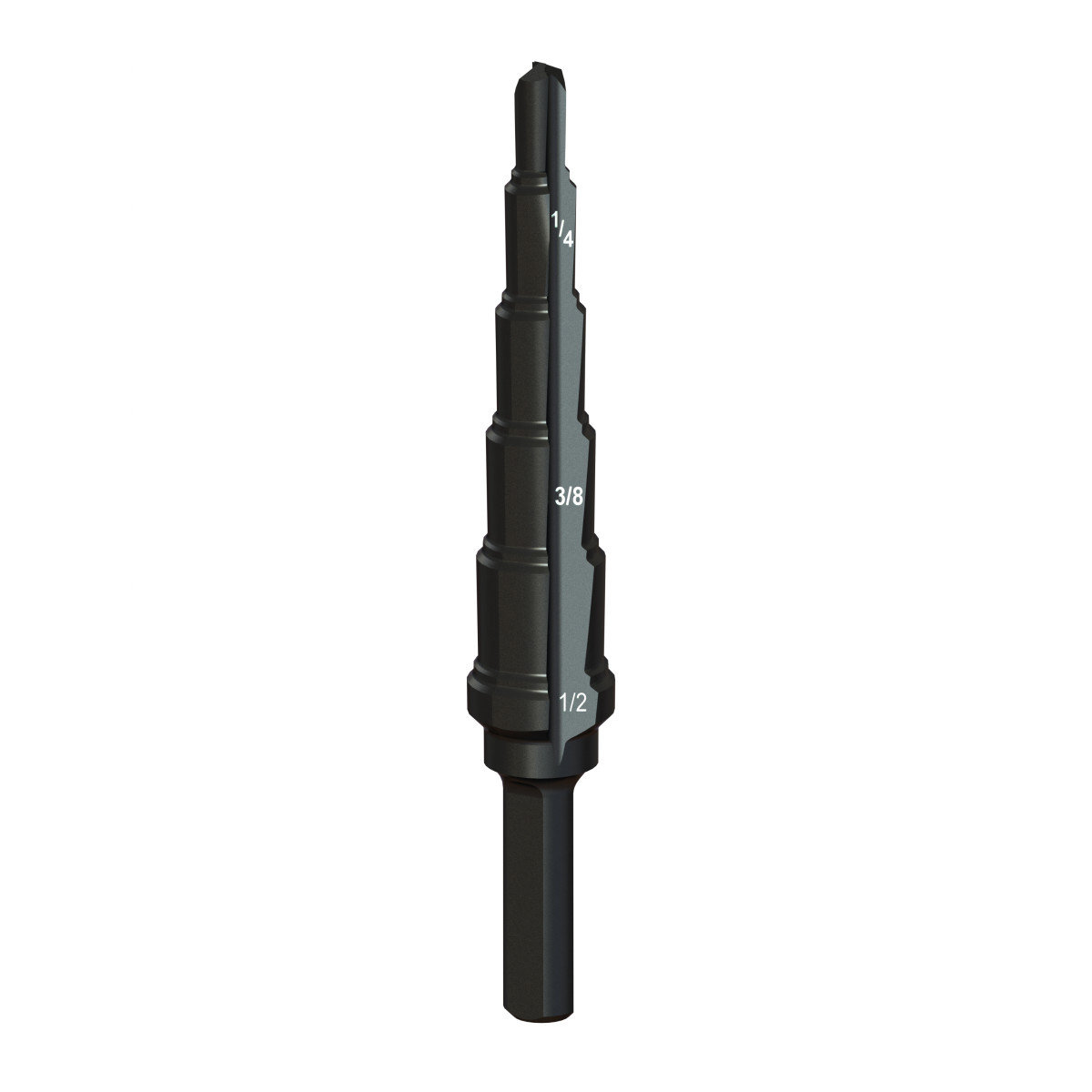 GSB02 1/2 inch Metal Cutting Step Bit #2