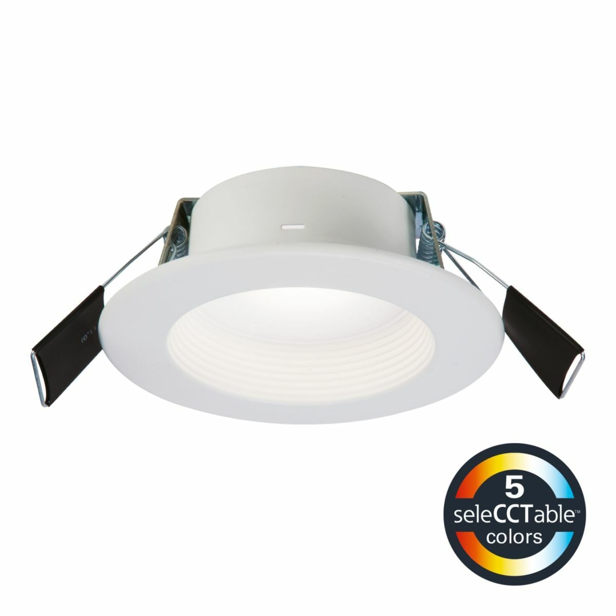 4" Retrofit Baffle-Trim LED Module, 600 Series, 90CRI, CCT Selectable, Direct Mount