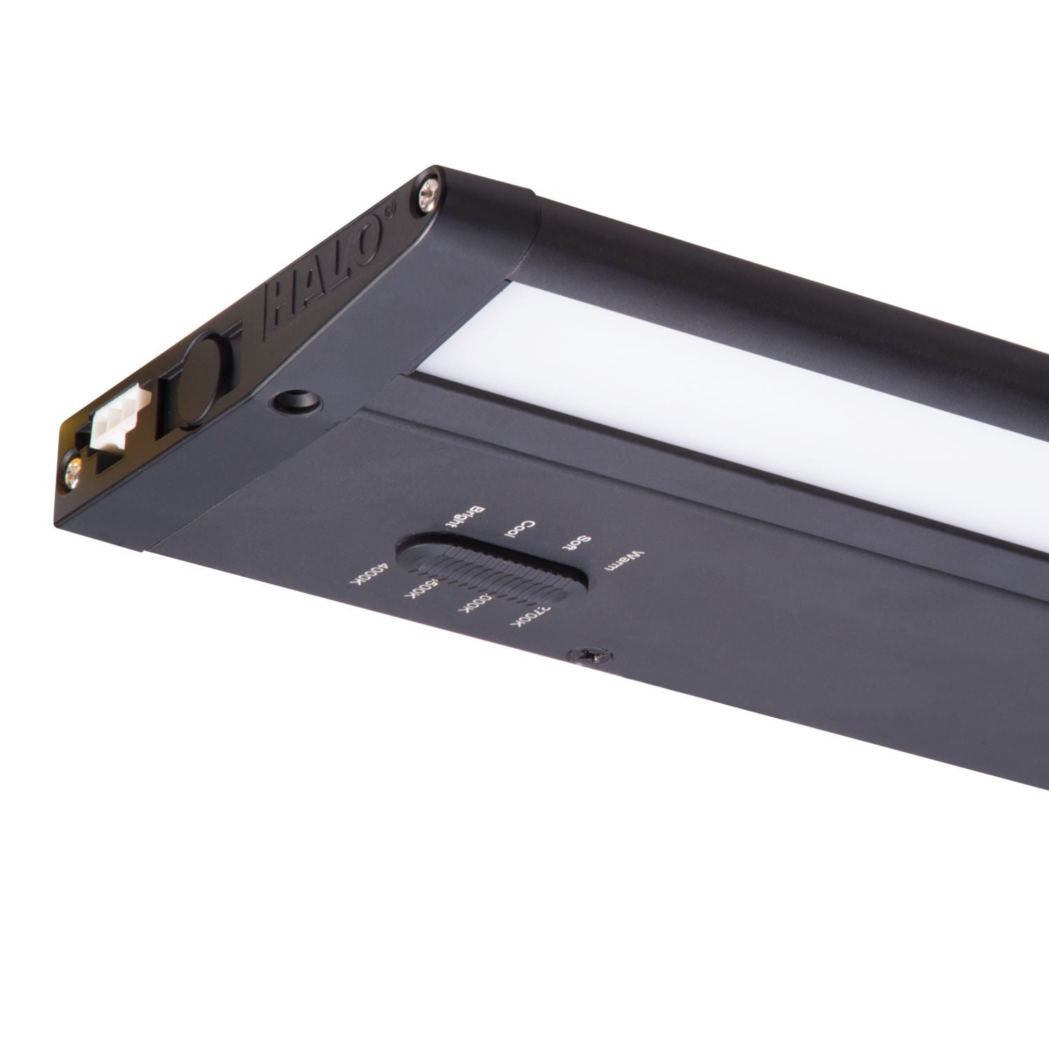 Halo LED Undercabinet HU30, 24 inch, 4 CCT seleCCTable, USB Port, Matte Black