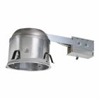 6" Aluminum LED Recessed Lighting Housing for Remodel Shallow Ceiling, T24, Insulation Contact, Air-Tite