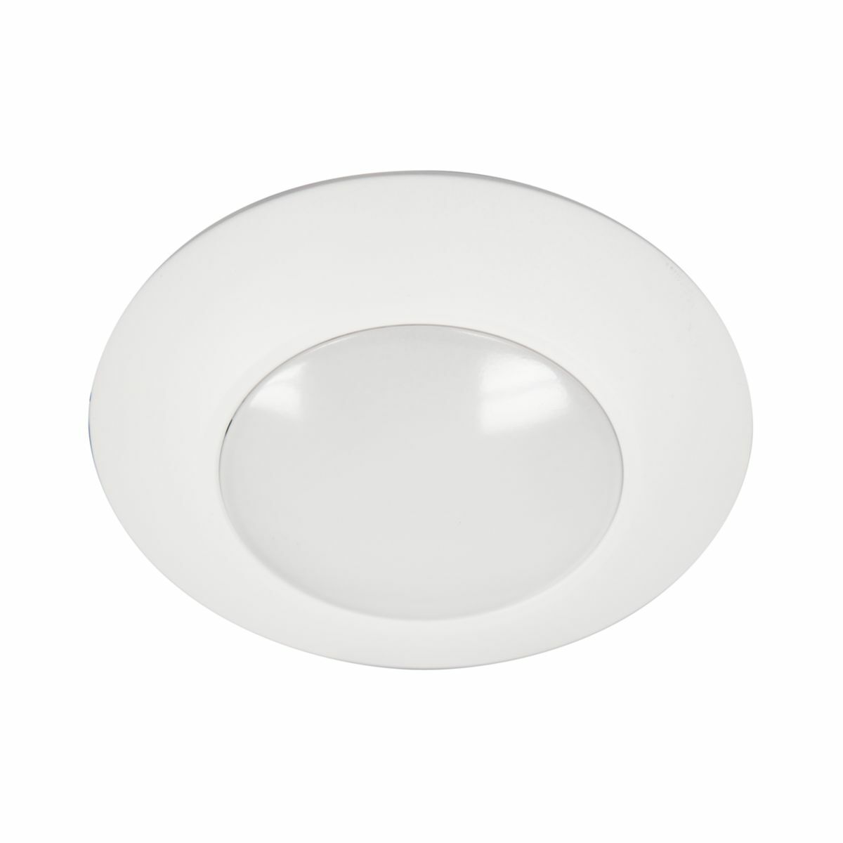 4" LED surface light, 750lm, 5000K, White, 6 bulk pack