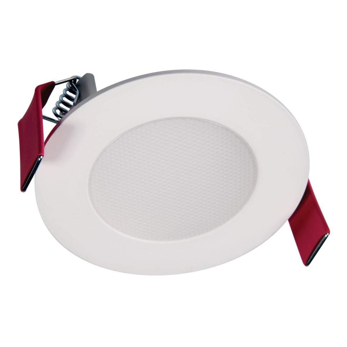 3" LED lens downlight with remote driver/junction box, 500lm, 3000K, White