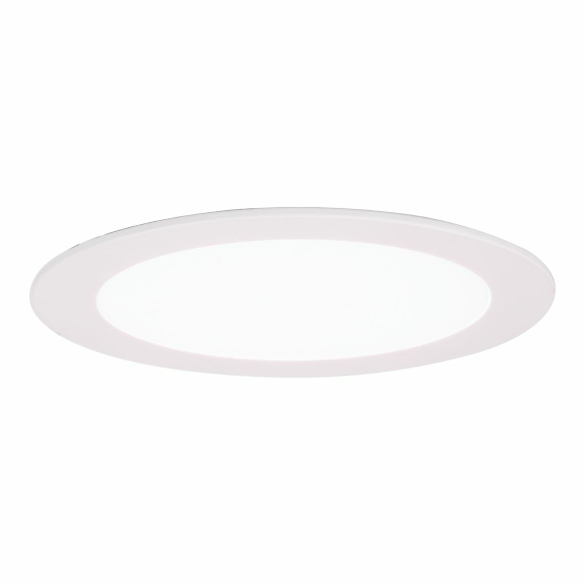 6" round decorative overlay, satin nickel