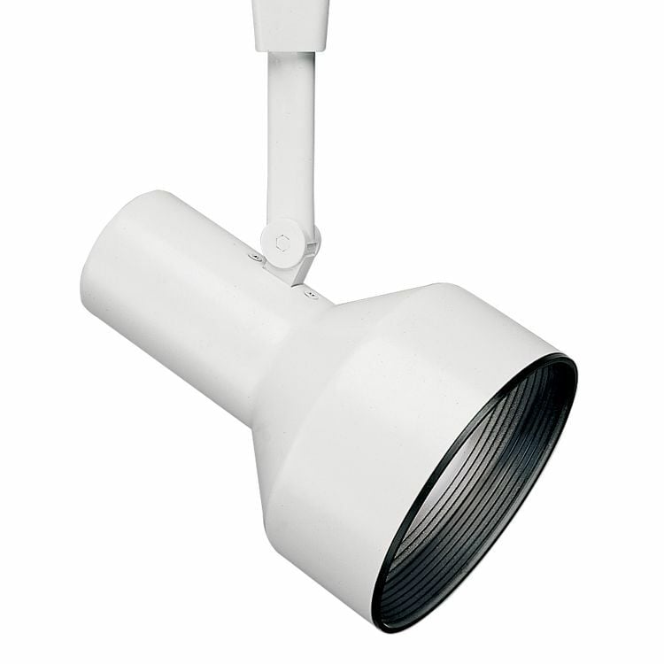 LAZER LARGE STEP CYLINDER, BLACK BAFFLE, WHITE, R40, PAR38