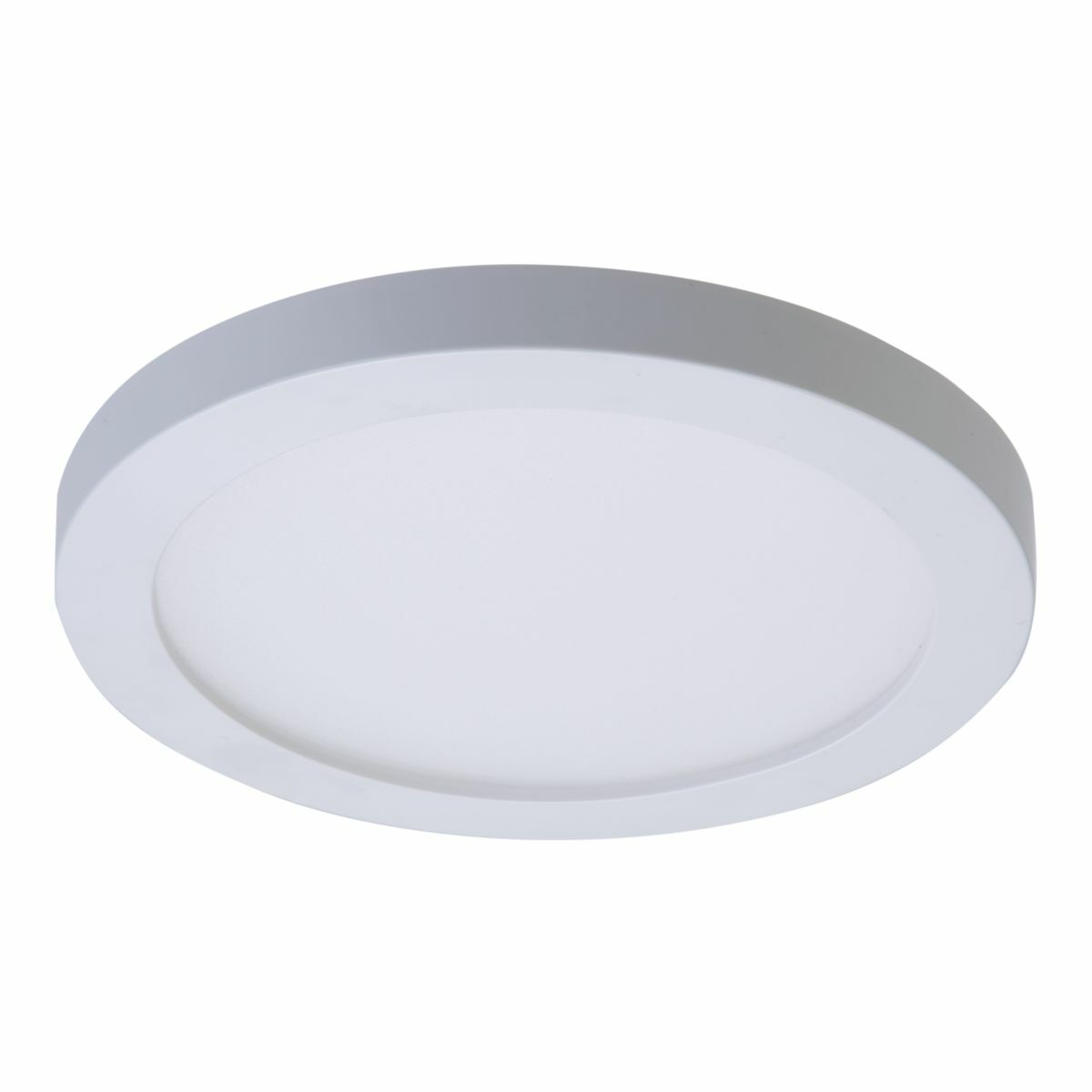 4" Round Surface Mount Downlight, 120V,600 Lumen Series,90CRI, 2700K - 5000K Field Selectable CCT,Matte White Finish