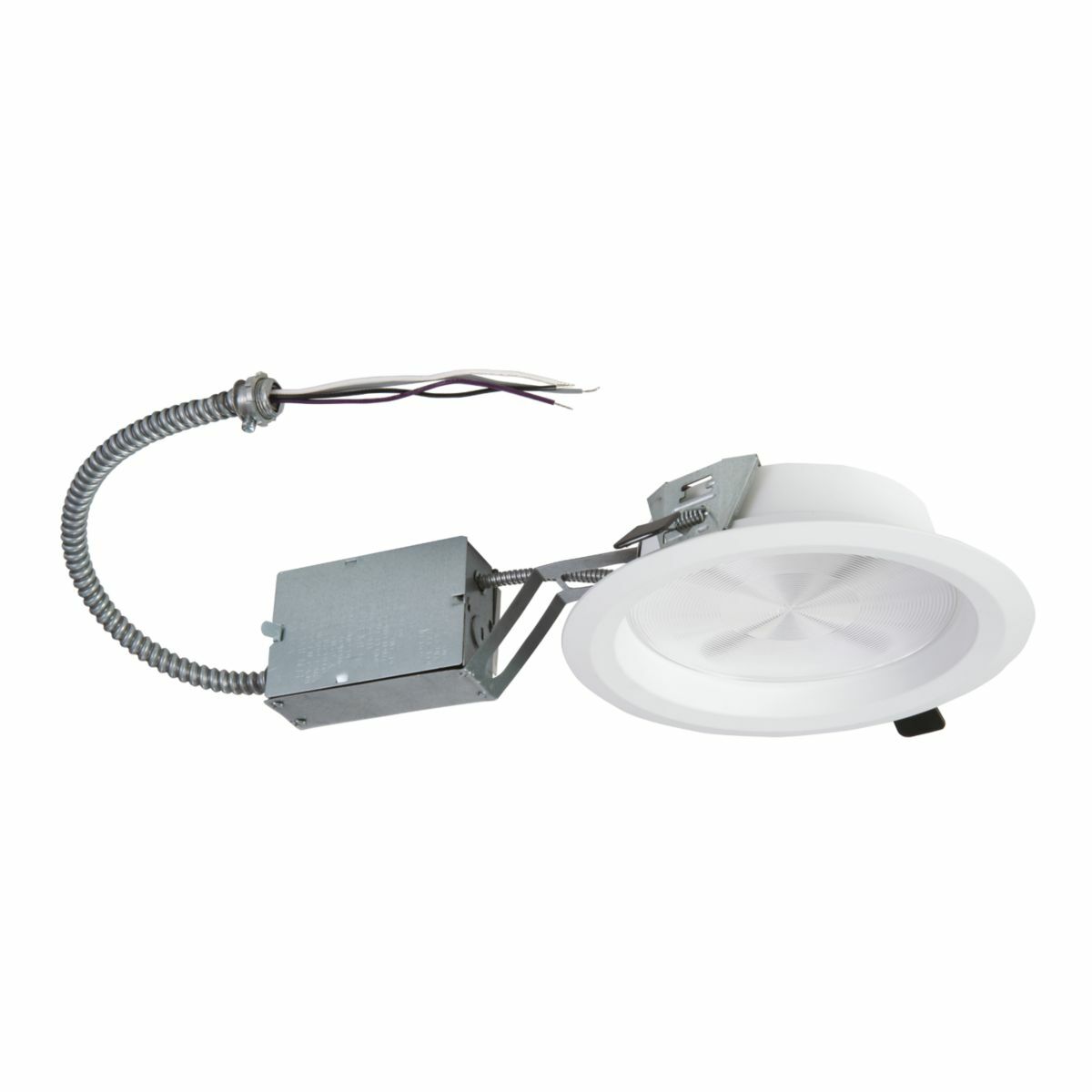 8" aperture retrofit LED downlight frame, 2000 lumen