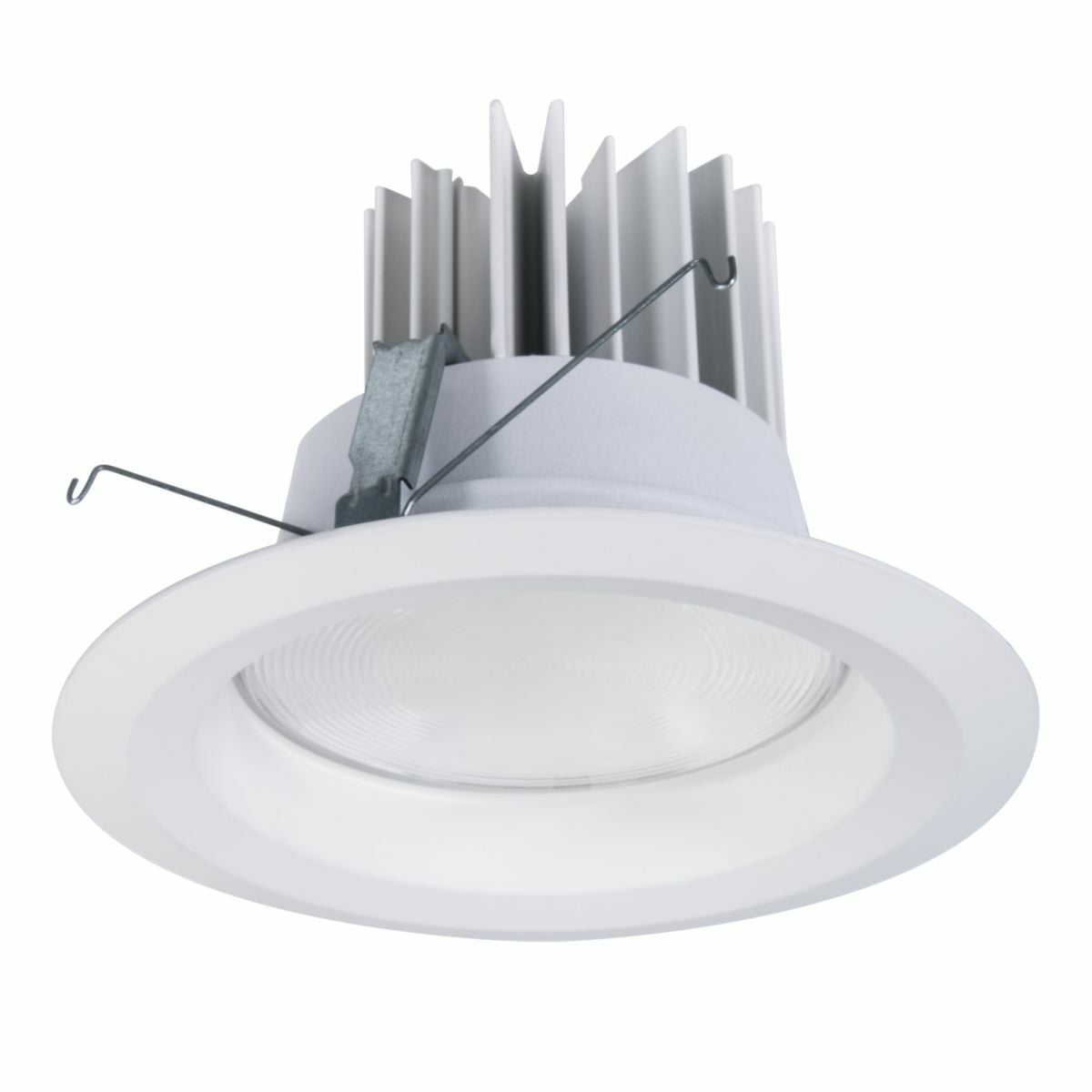 6" aperture LED module and self-flanged reflector, field selectable lumens (2000-4000) and CCT (3000K-4000K), 80 CRI, Matte White