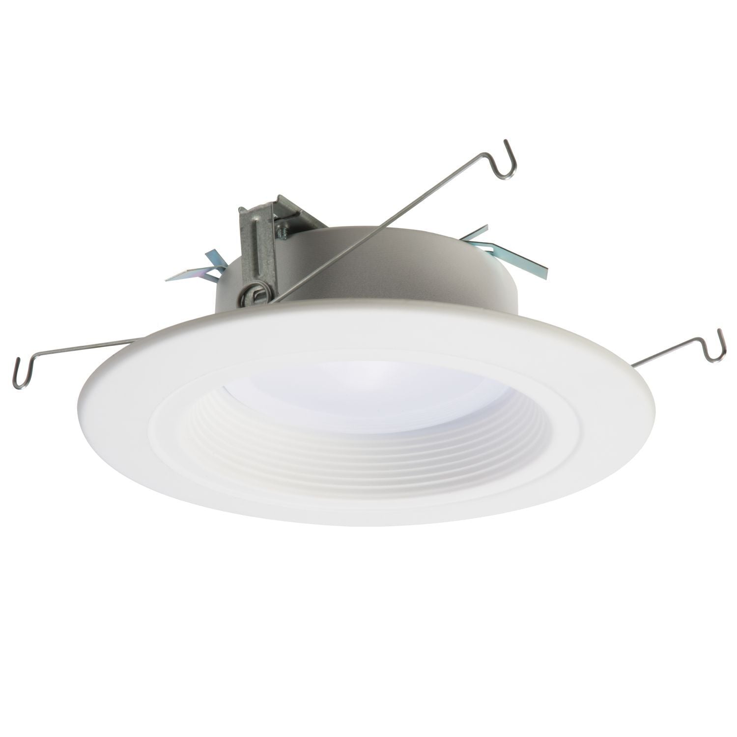 5/6" Smart Bluetooth LED Recessed Downlight with Adjustable Color Temperature (2700K-5000K), White