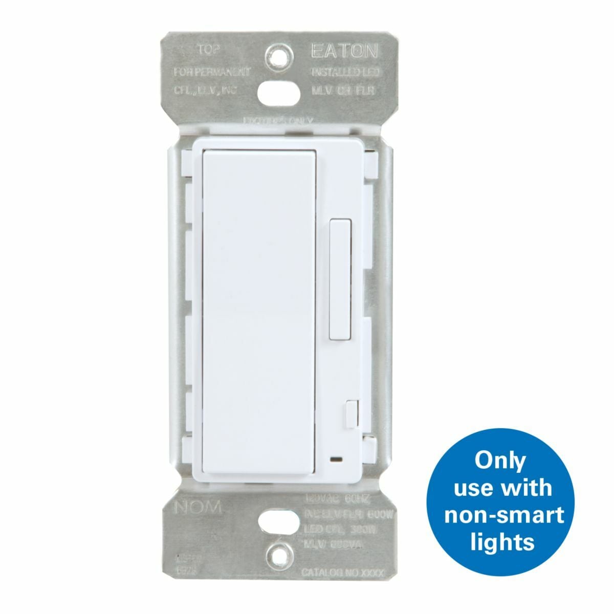 BT, Wireless InWall Dimmer, Wh