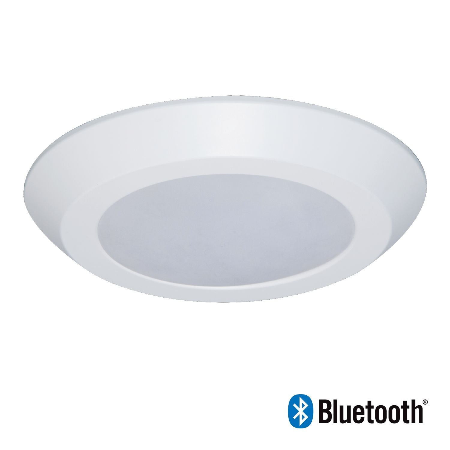6" Backlit LED Downlight, 800 lumen series, Adjustable CCT Select, 120V, Bluetooth