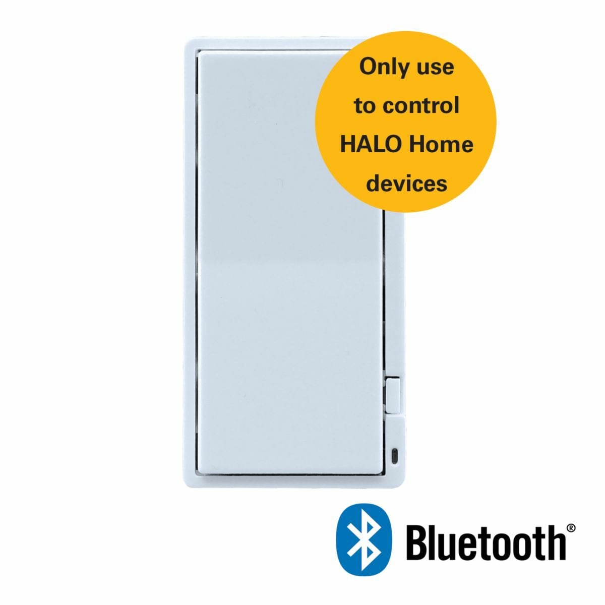 HALO In-Wall Accessory Dimmer,1st generation, Bluetooth Mesh wireless control 4.0, White Finish