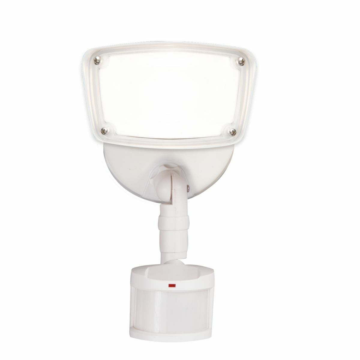 Single LED Motion Flood, 180 degree PIR, Selectable CCT, White