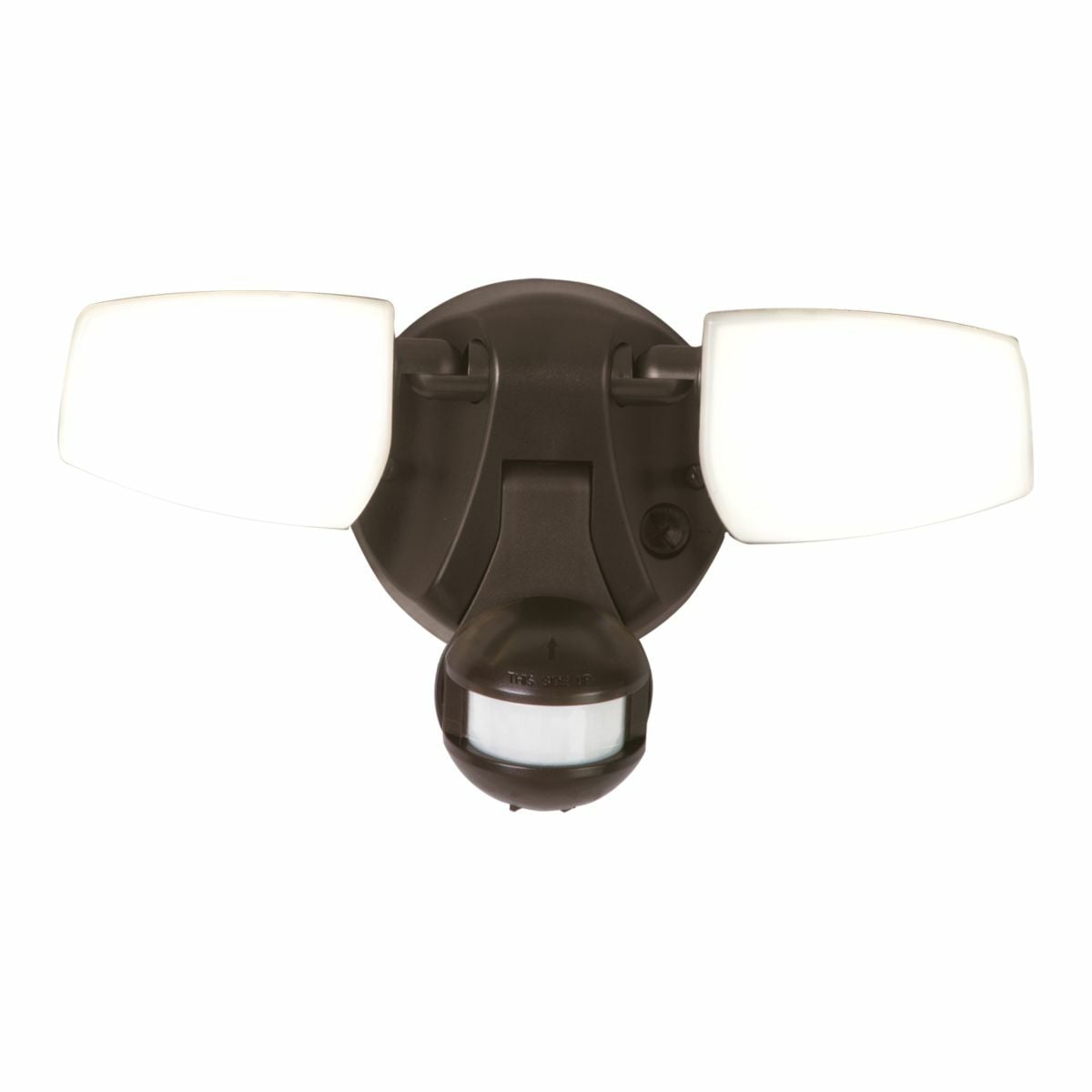 Security Motion, Twin head floodlight, 180 degree PIR, Bronze, 3000K, 4000K, 5000K, 1300 Lumens, 13W, 120V
