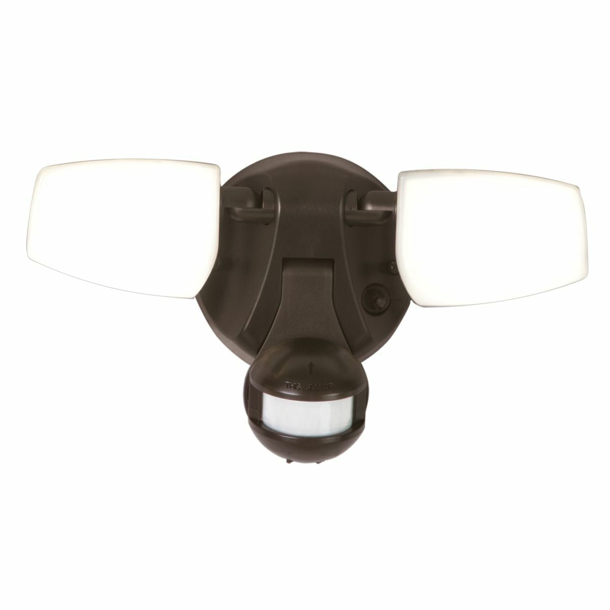 Security Motion, Twin head floodlight, 180 degree PIR, Bronze, 3000K, 4000K, 5000K, 2200 Lumens, 20W, 120V