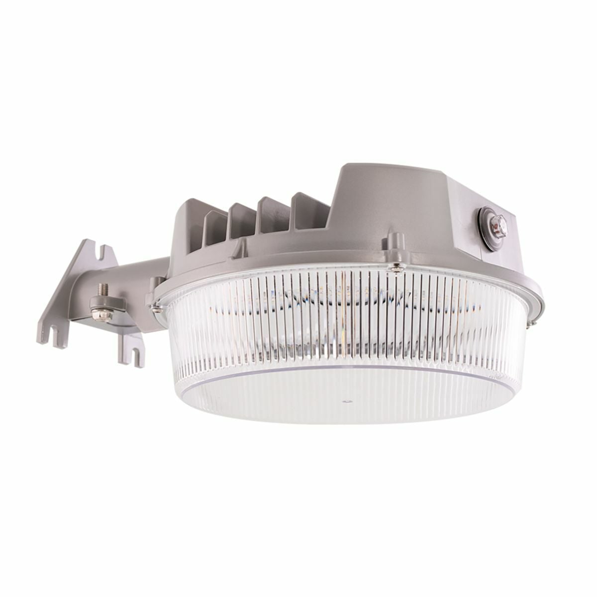 Area Light Luminaire,with integral Dusk to Dawn,120V,40.7 W,70 CRI,4000K,Grey