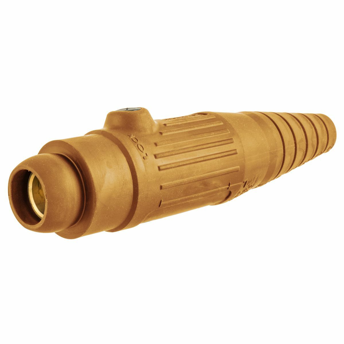 High Ampacity Products, Single Pole,Series 18, Female Plug, 400A 600V AC/DC Max, Orange