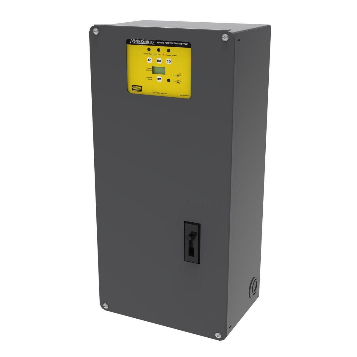 Surge Protective Devices, Panel, 320KAPeak Capacity, 120/208V AC, 4-Pole 5-Wire Grounding
