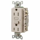 Hubbell Wiring Device Kellems, Power Protection Products, Tamper andWeather Resistant GFCI Receptacle, Hubbell Pro, 15A 125V, 2-Pole 3-WireGrounding, 5-15R, Light Almond