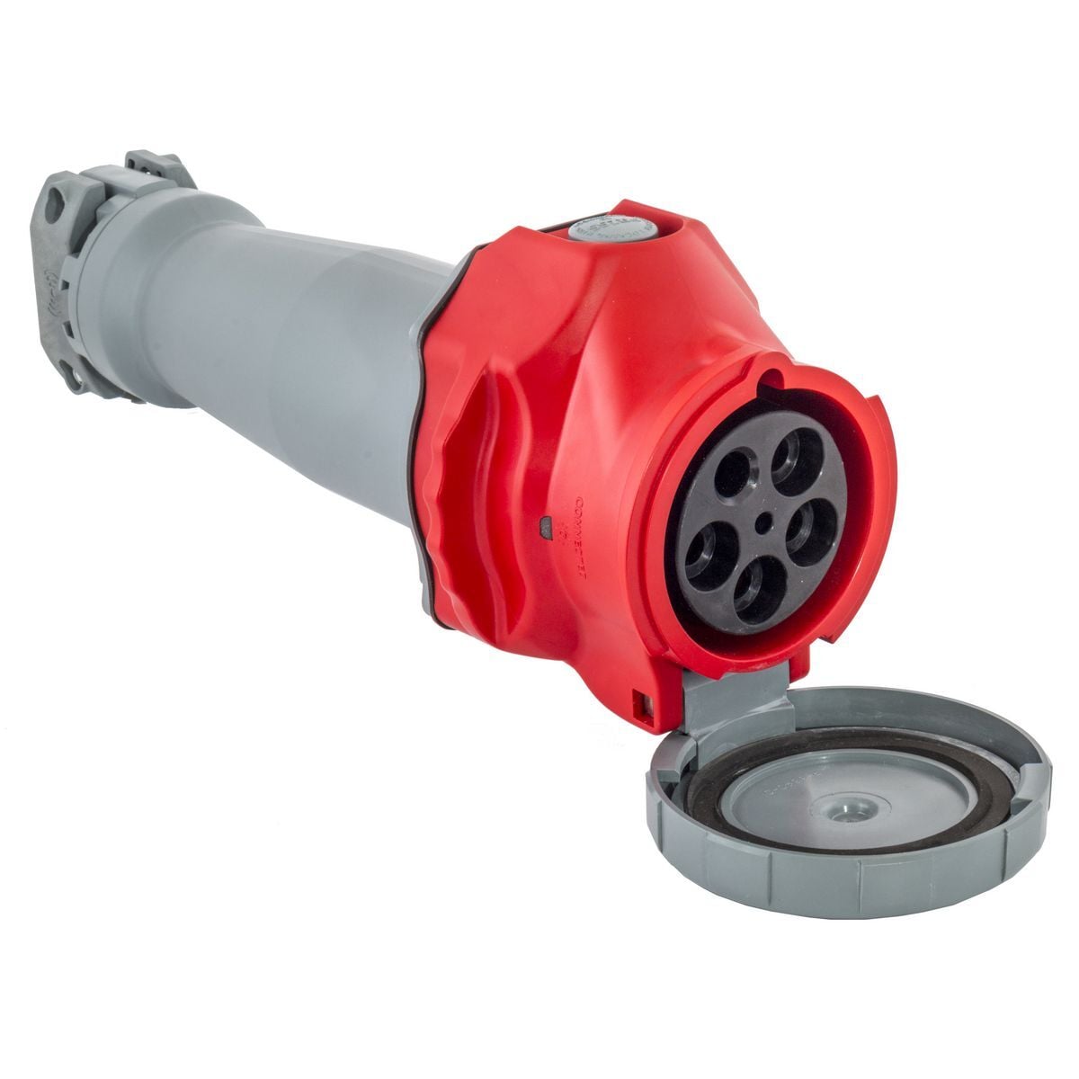 Heavy Duty Products, IEC Pin and Sleeve,Connector Switched, 100 A 3 Phase 480 VAC3-Pole 4-Wire Grounding, NEMA 4X/IP69k