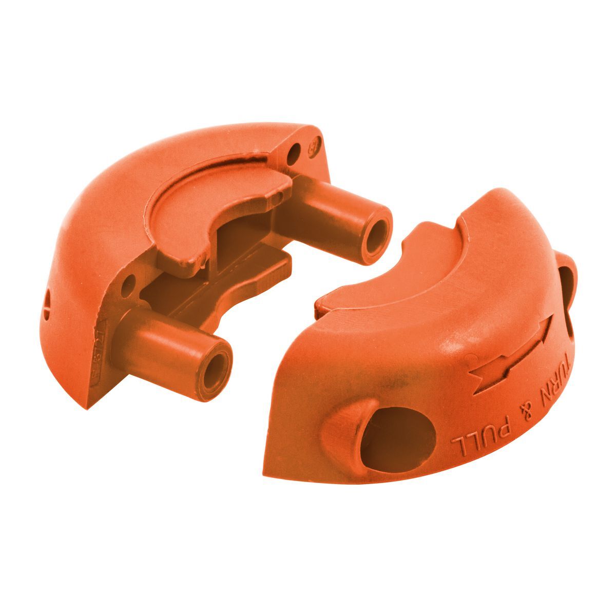 LOCKING, SIZE 2 COLORED CORD CLAMP, ORAN