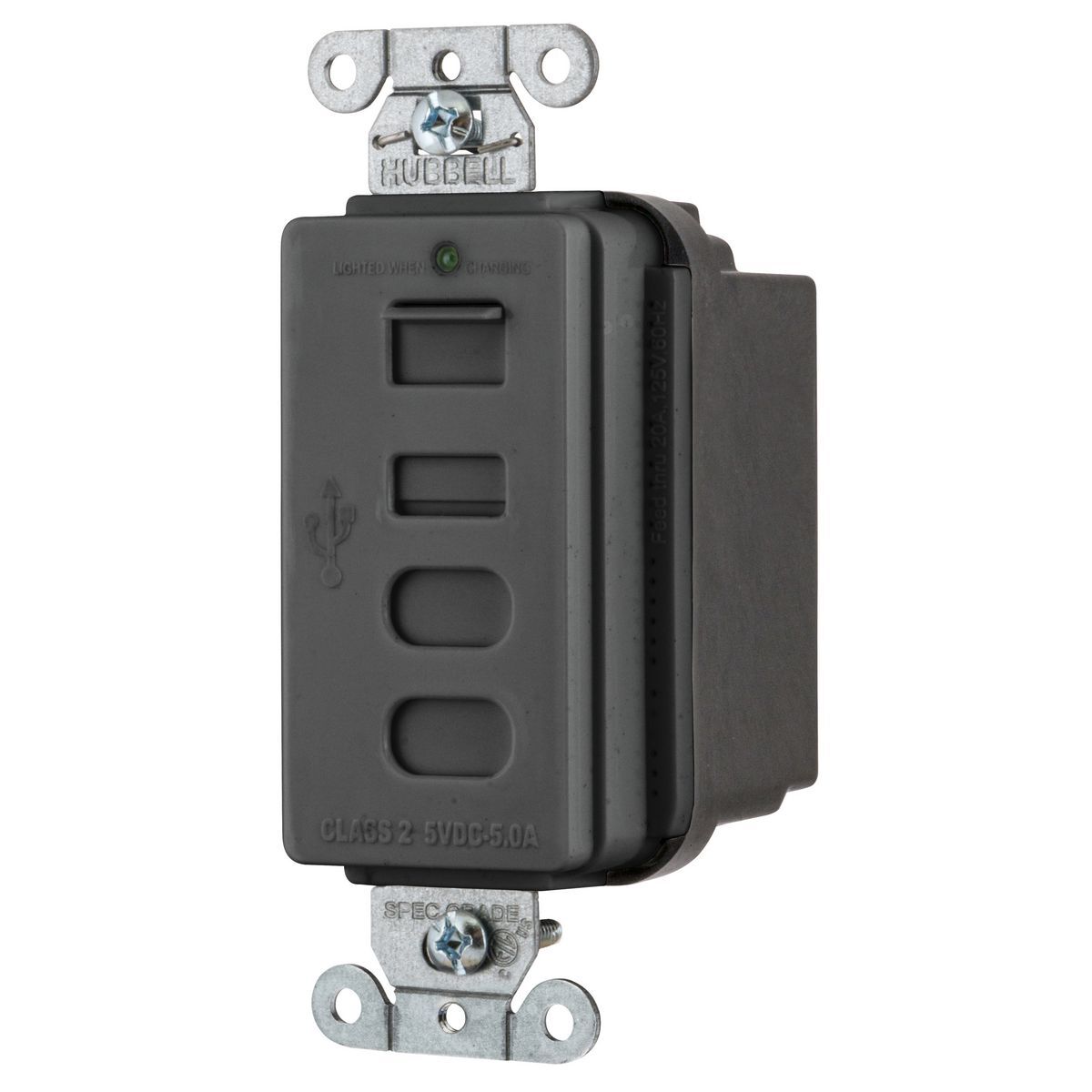This device will communicate with mobile devices to determine what voltage is required and provide 5V or 9V, based on the make and model. The two USB Type A ports offer high power at 5 volts.
