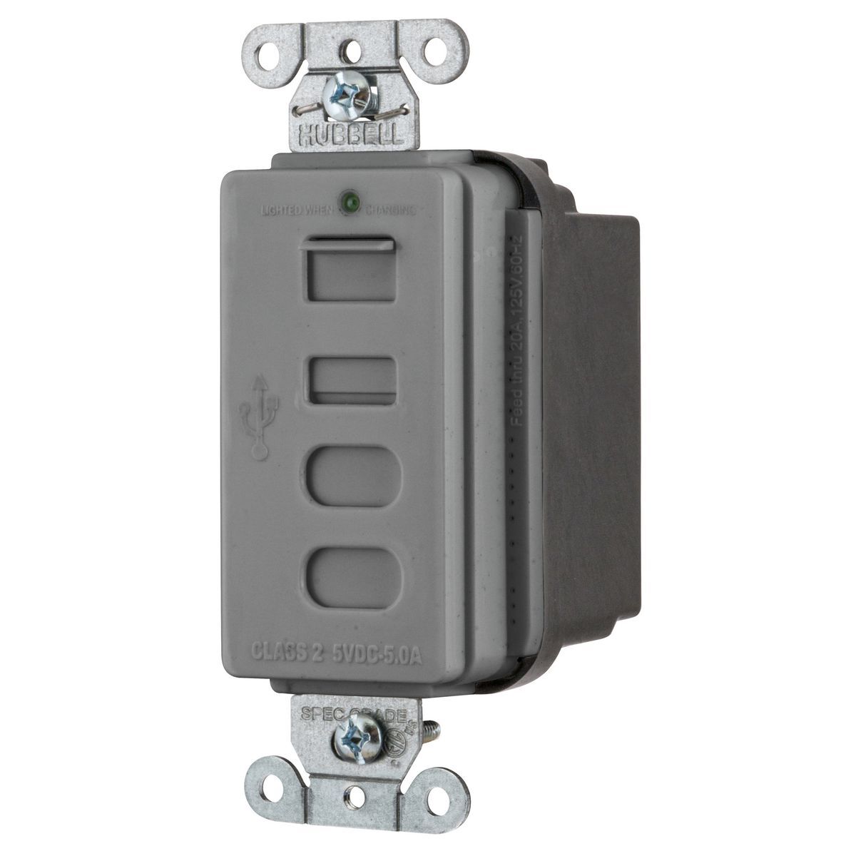 This device will communicate with mobile devices to determine what voltage is required and provide 5V or 9V, based on the make and model. The two USB Type A ports offer high power at 5 volts.