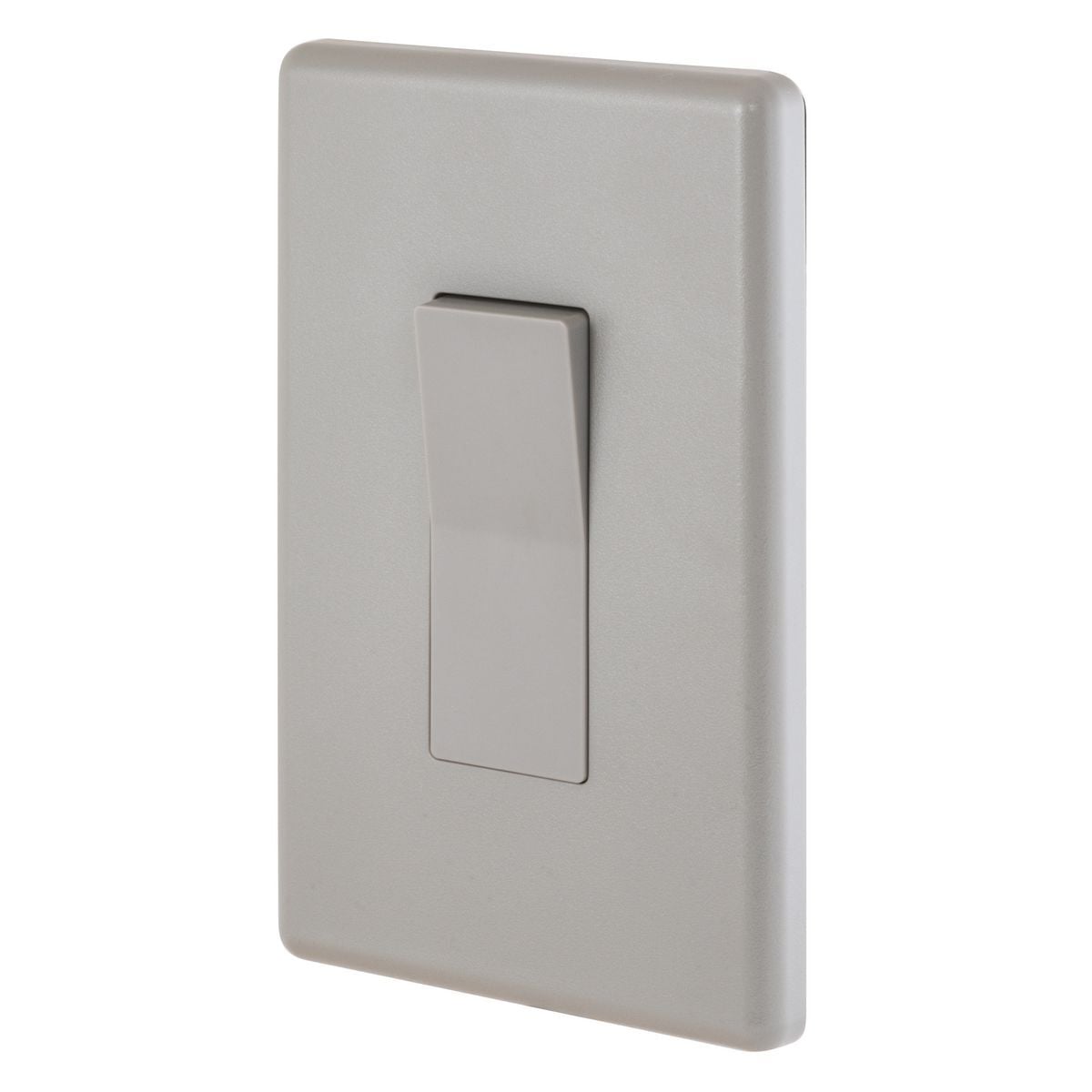 Rocker, Weatherproof, self-grounding, back and side wired