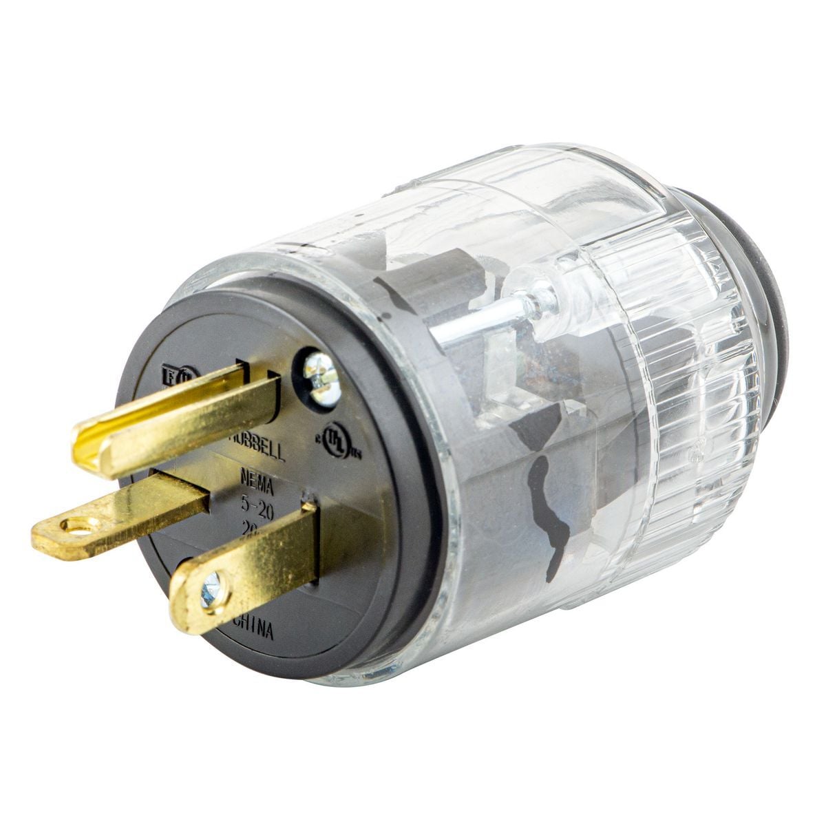 PLUG, 20A 125V, 5-20P, ILLUMINATED