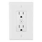 Take your home to the next level with the iDevices Wall Outlet. This Wi-Fi enabled duplex outlet features  individual outlet control, scheduling, and energy monitoring. Conveniently control the iDevices Wall Outlet using the power of your voice through Siri, Alexa and the Google Assistant.