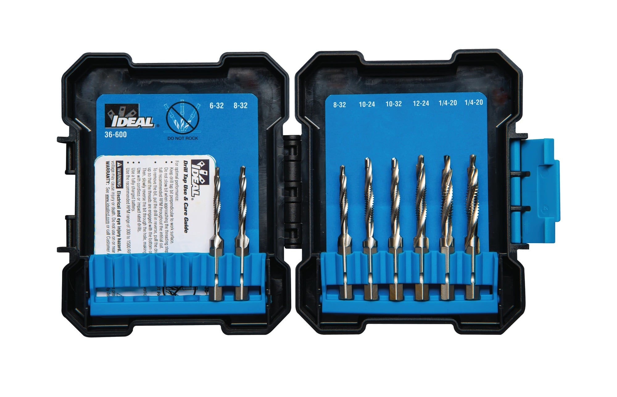 Standard Drill/Tap 8-PC KIT