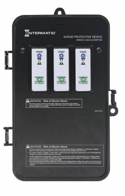 The SmartGuard Surge Protective Device with IModule utilizing TPMOV technology can be easily and safely replaced by the end user as needed. Plastic Housing, 3R/Outdoor