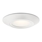 The 3000K Horizon LED downlight in Textured White delivers the seamless look of a recessed light with the installation ease and efficiency of a junction-box fixture. These highly efficient downlights sit nearly flush against the ceiling, creating a sleek and sought-after end effect.
