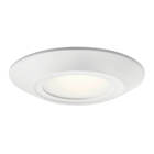 This 2700K Horizon LED downlight 24 pack in Textured White delivers the seamless look of a recessed light with the installation ease and efficiency of a junction-box fixture. These highly efficient downlights sit nearly flush against the ceiling, creating a sleek and sought-after end effect.