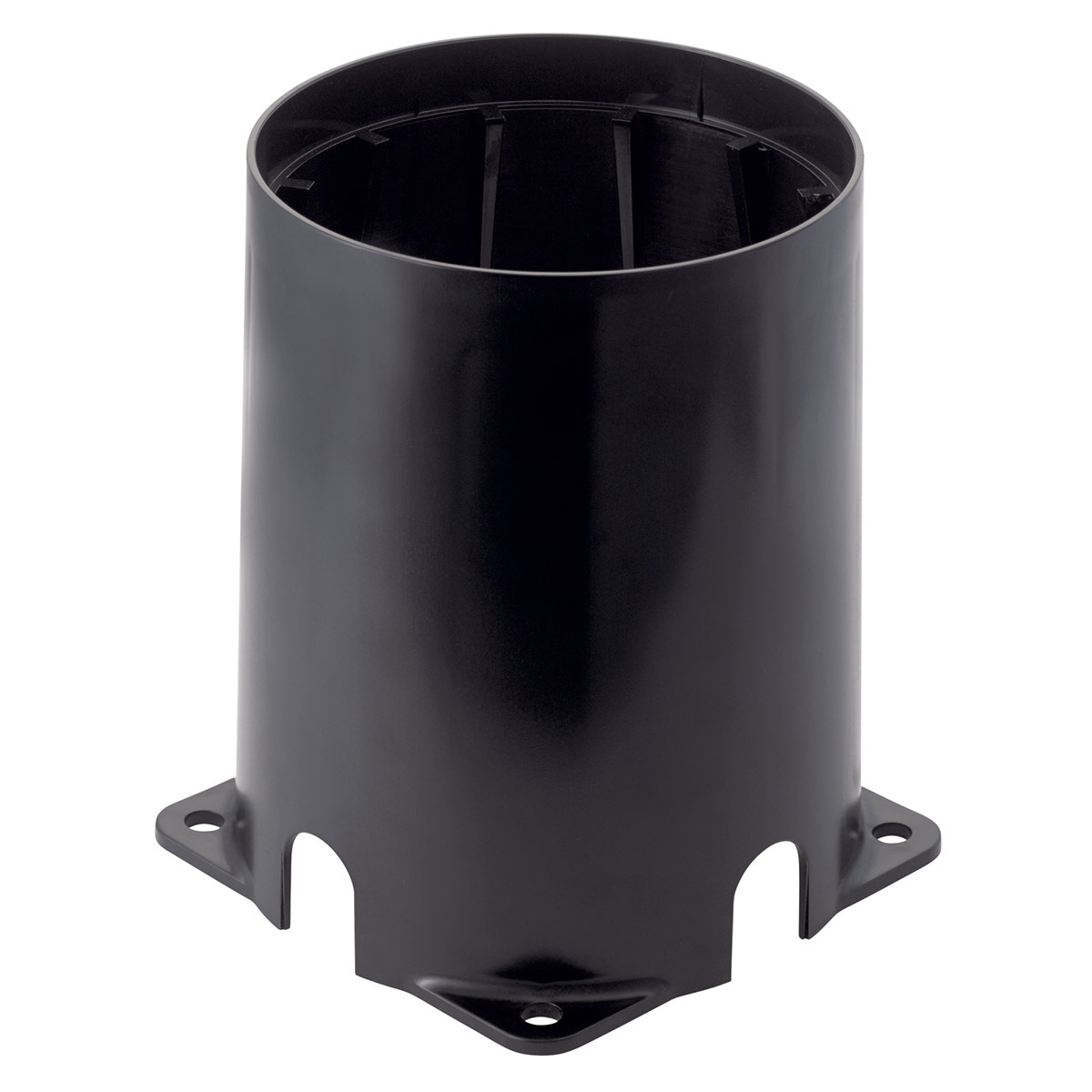The VLO In-Ground Concrete Kit accessory in Black finish provides an all-in-one solution for concrete applications. The disposable lid is included to ensure that concrete does not enter the space reserved for the fixture.