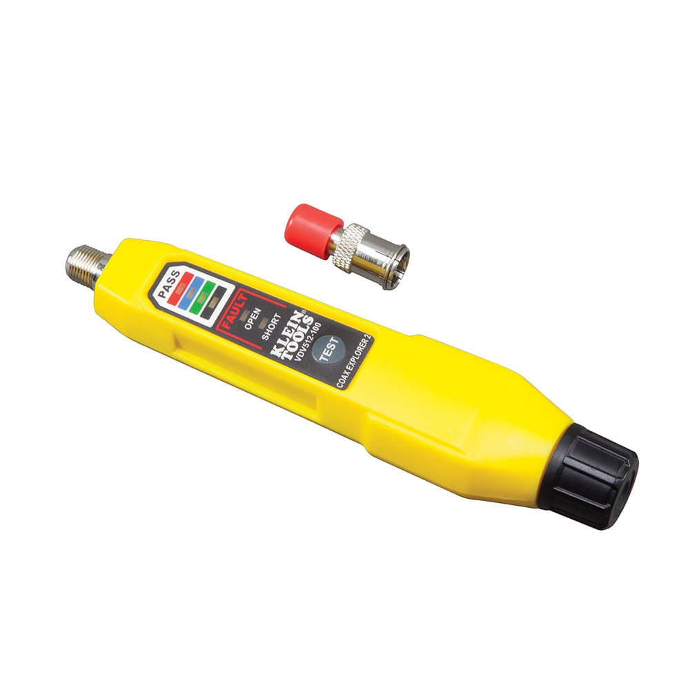 Cable Tester, Coax Explorer 2 Tester with Batteries and Red Remote