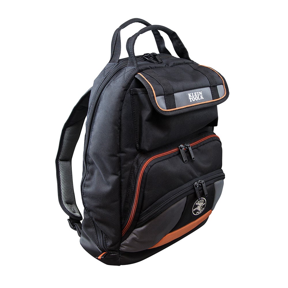 Tradesman Pro Tool Bag Backpack, 35 Pockets, Black, 17.5-Inch