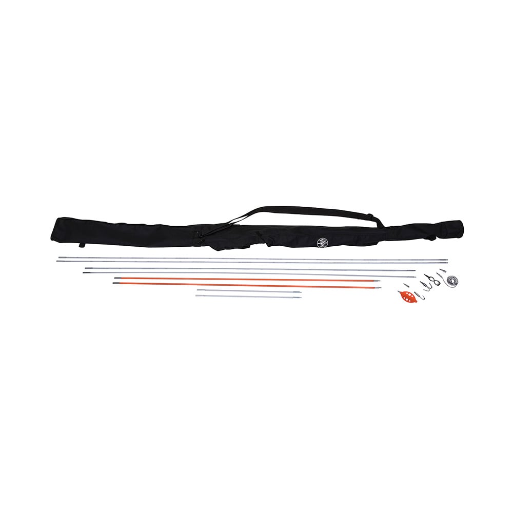 Splinter Guard Fish and Glow Rod Kit with Bag, 33-Foot