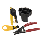 Coax Cable Installation Kit with Hip Pouch