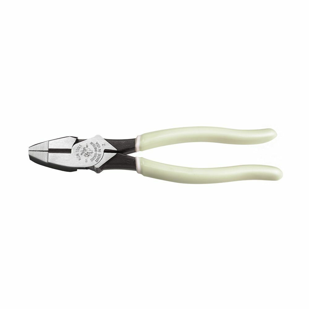 High-Visibility Side-Cutting Pliers High-Leverage, Side Cutting Pliers with glow in the dark grips to easily locate your tool in dark or low lit areas