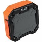 Bluetooth Jobsite Speaker with Magnet and Hook, Rugged portable Bluetooth speaker offers powerful, crisp sound
