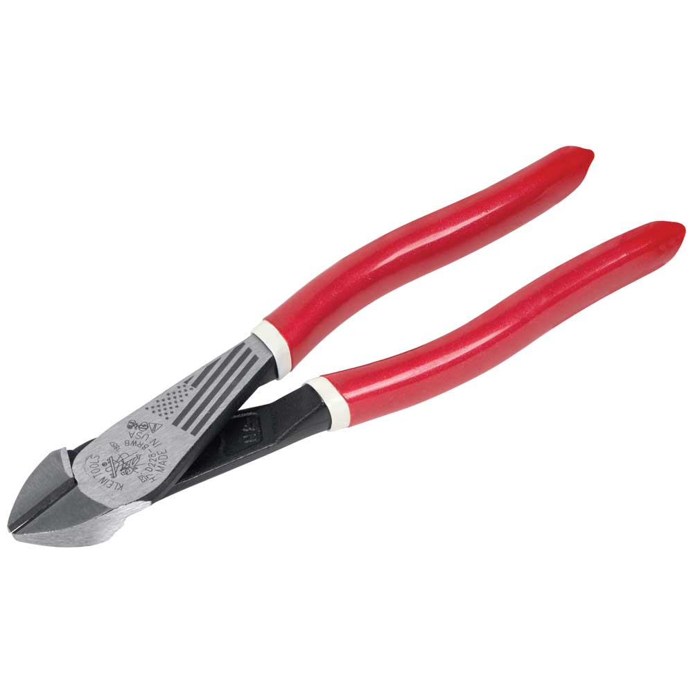 American Legacy Diagonal-Cutting Pliers, Limited edition pliers with dipped handles feature the American flag lasered on the plier head