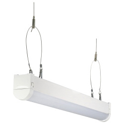 OBS74775 Strip LED Fixture 1A, 32 Watts, 120 177V, 0 10V Dimmable, 80+ CRI, 4000K, 48in, For surface mount, White Painted Finish