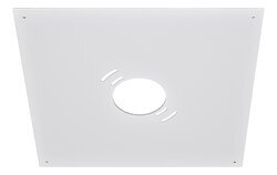 Canopy 12.5" Mounting Plate, bronze painted finish
