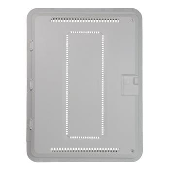 ENP20605NA Hinged Door With Trim Ring, 22.2 in L x 16.7 in W x 6-1/2 in D, For Use With ENP2080-NA 20 in Plastic Enclosure, ABS