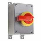 30A 600V Non-Fusible Safety Switch with Auxiliary Contact, Stainless Steel