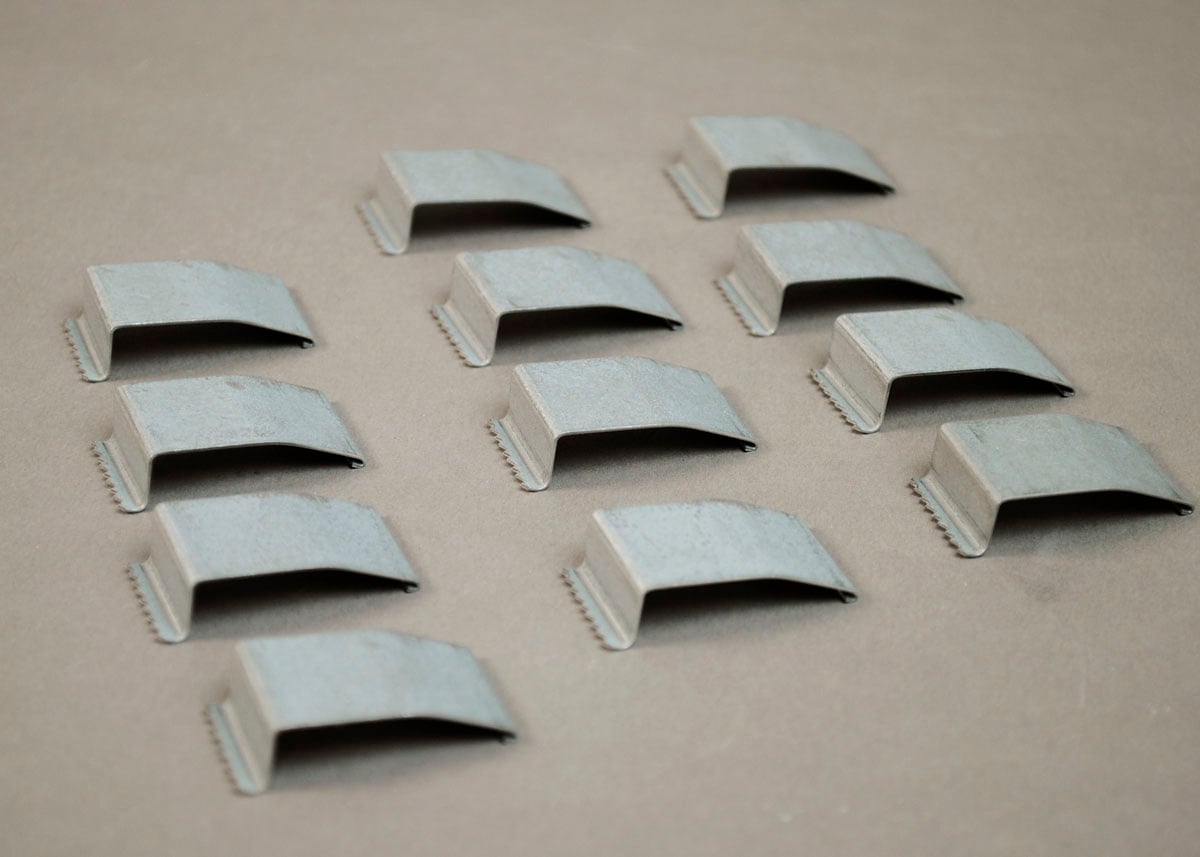 Over Floor Raceway Wire Clips